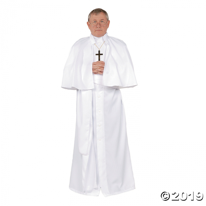 Men's Deluxe Pope Costume - Large (1 Set(s))
