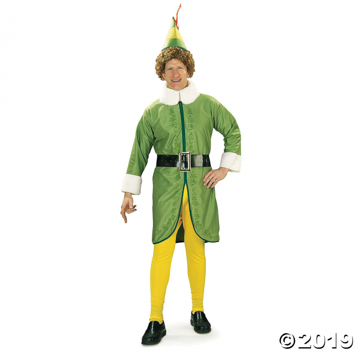 Men's Buddy the Elf Costume (1 Set(s)) Men's Buddy the Elf Costume (1 Set(s))