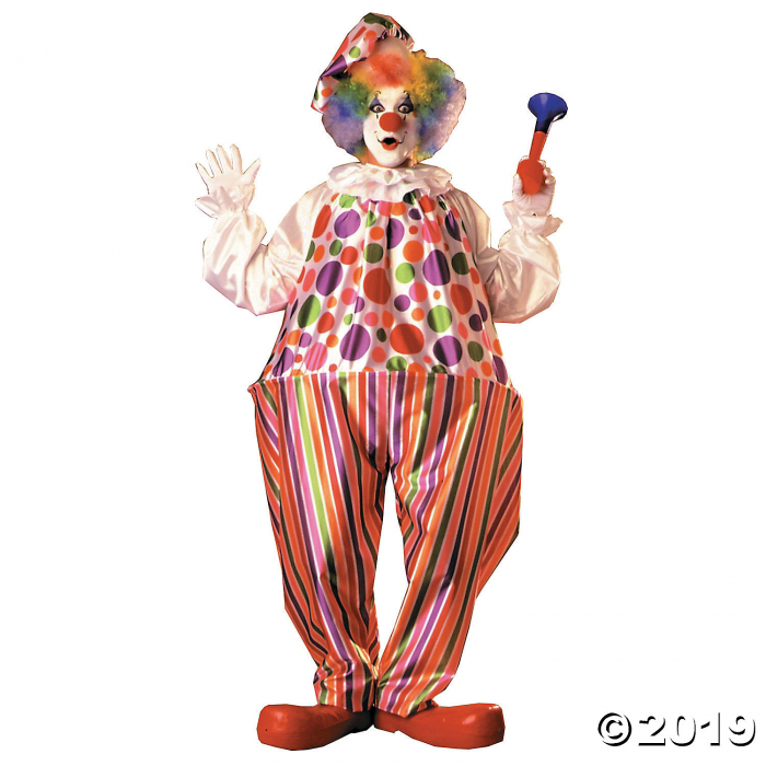 Adult's Harpo Hoop Clown Costume (1 Set(s))