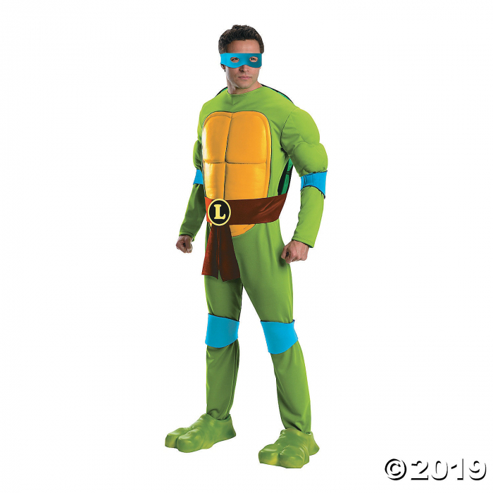 Men's Premium Teenage Mutant Ninja Turtle Leonardo Costume - Standard (1 Piece(s))