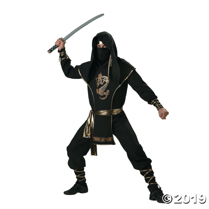 Men's Ninja Warrior Costume - Medium (1 Piece(s))