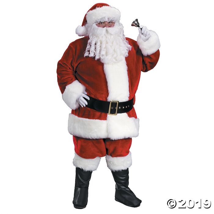 Men's Plush Premium Santa Suit Costume - Extra Large (1 Piece(s))