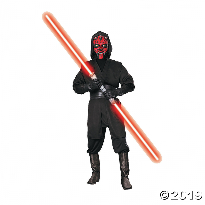 Men's Deluxe Star Wars Darth Maul Costume - Standard (1 Set(s)) Men's Deluxe Star Wars Darth Maul Costume - Standard (1 Set(s))