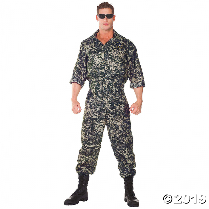 Men's US Army Jumpsuit Costume - XXL (1 Piece(s)) Men's US Army Jumpsuit Costume - XXL (1 Piece(s))