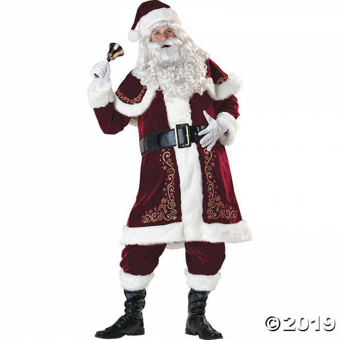 Men's Jolly Ol' St Nick Costume - Small (1 Piece(s))
