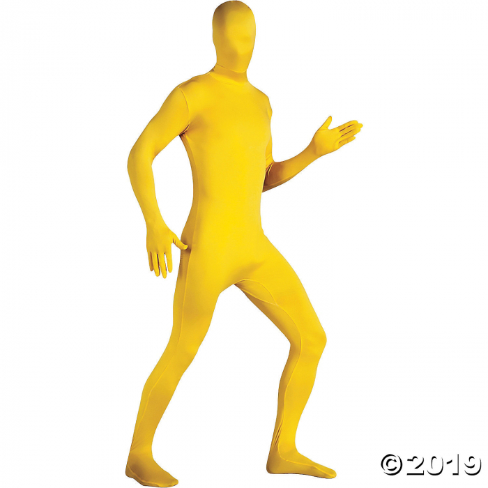 Men's Yellow Skin Suit Costume - Standard