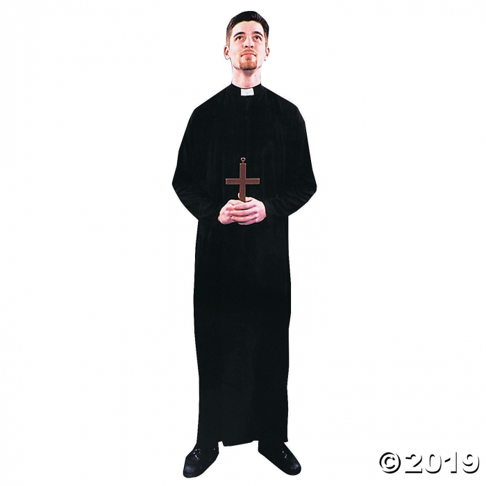 Men's Priest Costume - Standard (1 Piece(s))