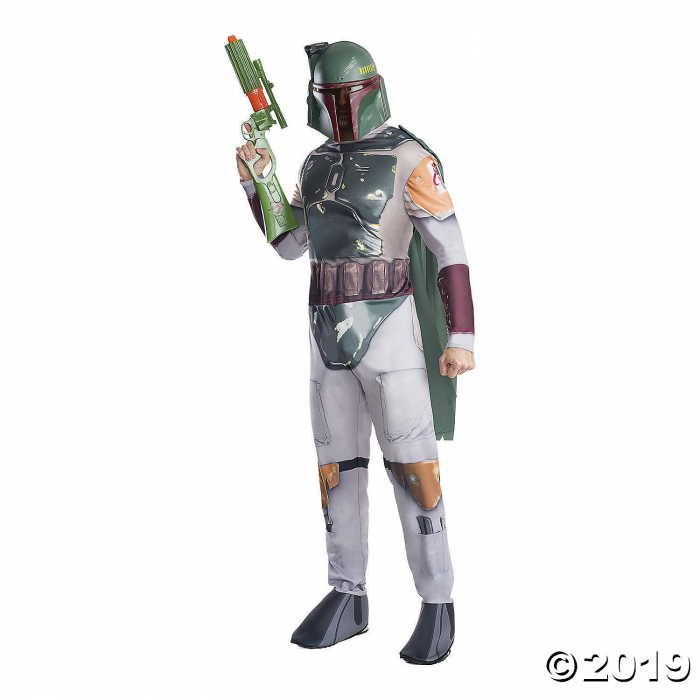 Men's Classic Star Wars Boba Fett Costume - Standard (1 Piece(s)) Men's Classic Star Wars Boba Fett Costume - Standard (1 Piece(s))