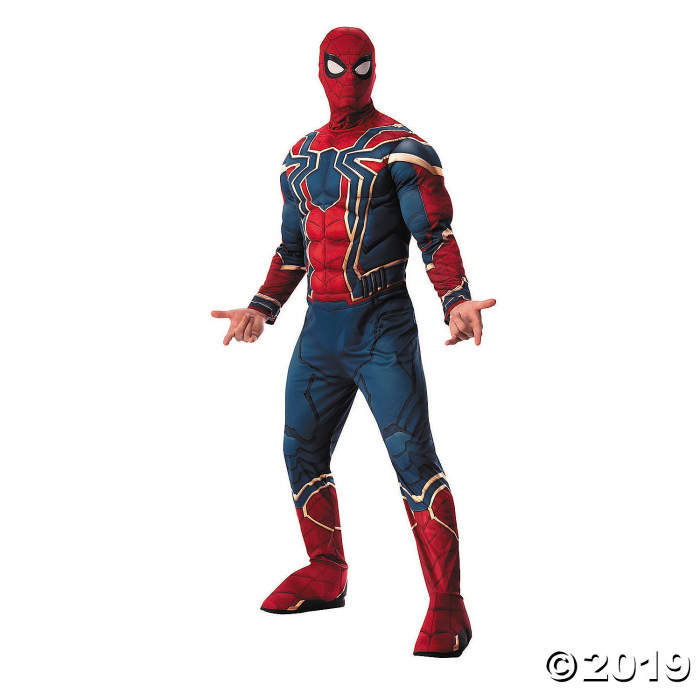 Men's Deluxe Avengers: Infinity War Iron Spider-Man Costume - Standard (1 Piece(s)) Men's Deluxe Avengers: Infinity War Iron Spider-Man Costume - Standard (1 Piece(s))