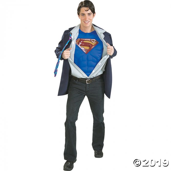 Men's Clark Kent Superman Costume - Extra Large (1 Set(s))