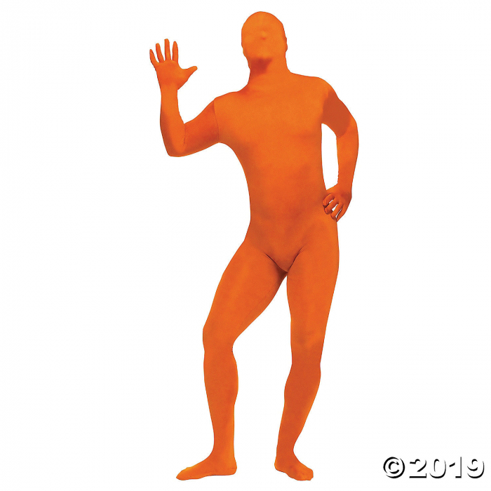 Teen's Orange Skin Suit Costume - Standard