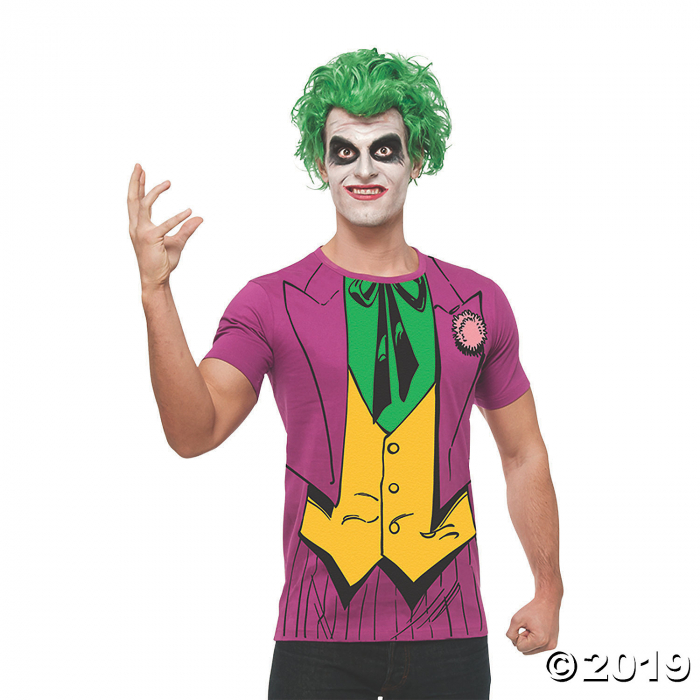 Men's Joker T-Shirt Costume - Extra Large (1 Piece(s))