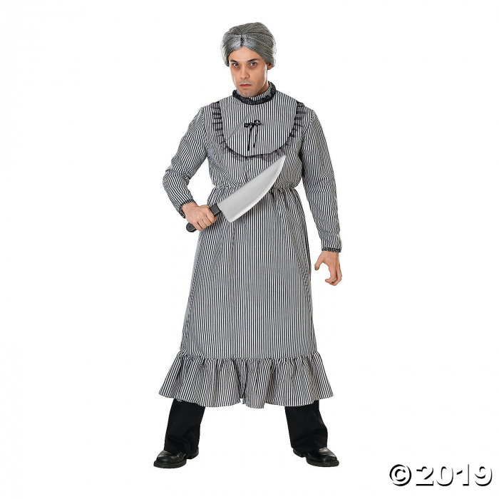 Men's Psycho Bates Grandma Costume - Large (1 Piece(s)) Men's Psycho Bates Grandma Costume - Large (1 Piece(s))