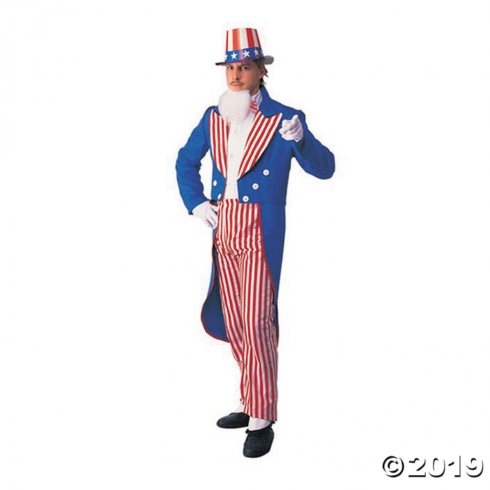 Men's Uncle Sam Costume - Large (1 Piece(s))