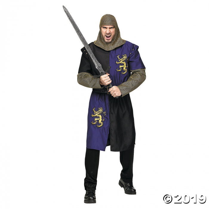 Men's Renaissance Knight Costume - Standard (1 Piece(s))