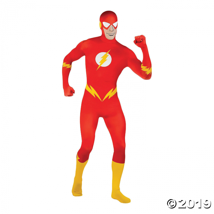 Men's 2nd Skin The Flash Costume - Medium (1 Piece(s)) Men's 2nd Skin The Flash Costume - Medium (1 Piece(s))