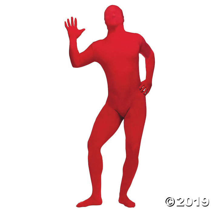 Adult's Plus Size Red Skin Suit Costume - 3XL (1 Piece(s))