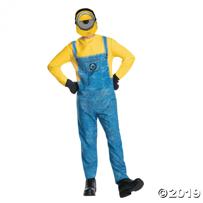 Men's Minion Mel Costume - Standard (1 Piece(s)) Men's Minion Mel Costume - Standard (1 Piece(s))