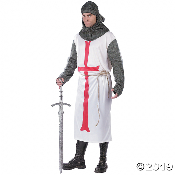 Men's Templar Knight Costume (1 Set(s)) Men's Templar Knight Costume (1 Set(s))