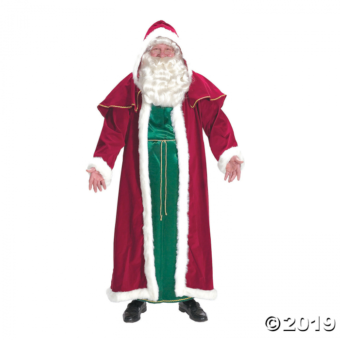 Men's Plus Size Victorian Santa Suit Costume (1 Piece(s)) Men's Plus Size Victorian Santa Suit Costume (1 Piece(s))