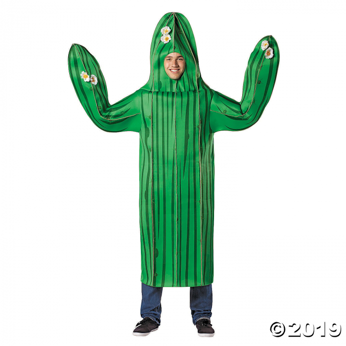 Adult's Cactus Costume (1 Piece(s)) Adult's Cactus Costume (1 Piece(s))