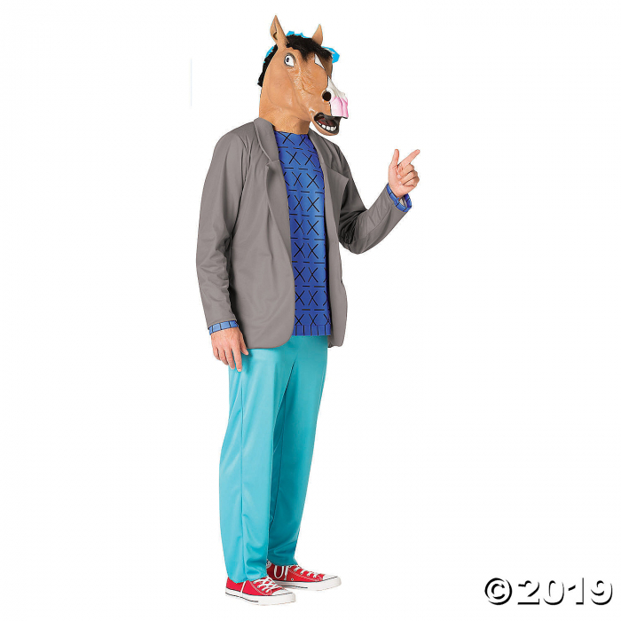 Men's BoJack Horseman Costume (1 Piece(s))