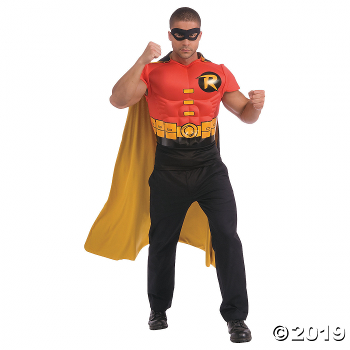 Men's Muscle Shirt Cape Robin Costume (1 Piece(s))