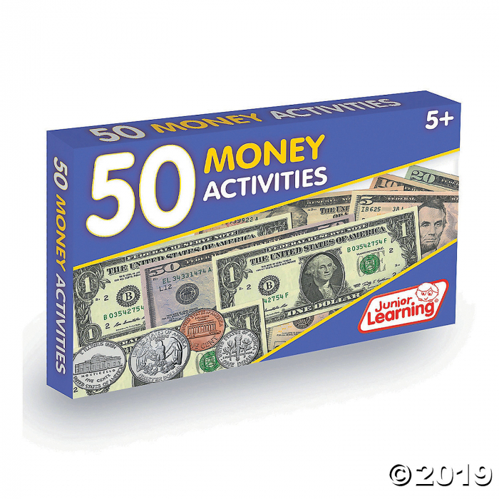 Money Activity Set 50 Money Activities (Activity Cards Set) (1 Piece(s)) | GlowUniverse.com