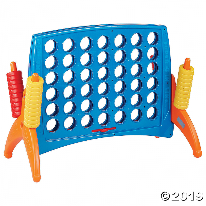 ECR4Kids Junior 4-to-Score Giant Game Set - Primary Colors (1 Unit(s))
