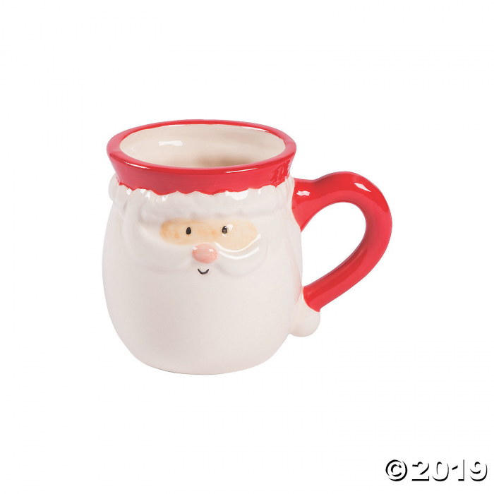 Whimsical Christmas Ceramic Mugs (4 Set(s)) Whimsical Christmas Ceramic Mugs (4 Set(s))