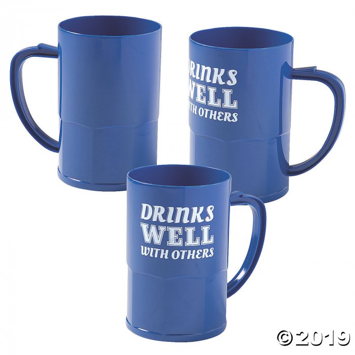 Drinks Well with Others Beer Mugs (Per Dozen)