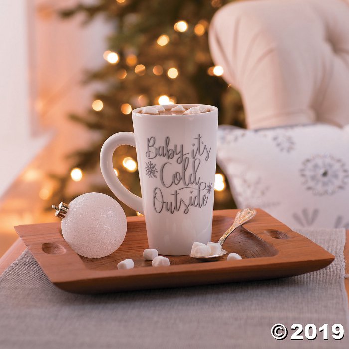 Winter Wonderland Ceramic Coffee Mugs (4 Set(s))