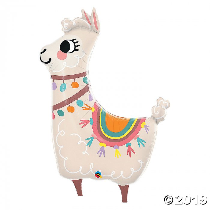 Loveable Llama Mylar Balloon (1 Piece(s))