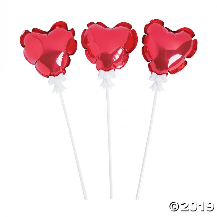 Self-Inflating Heart Balloons (48 Piece(s))