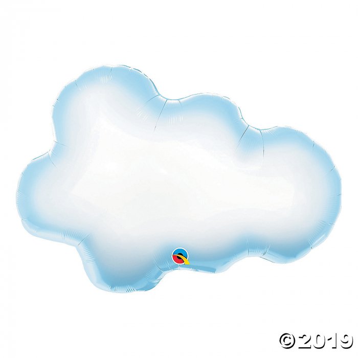 Puffy Cloud Mylar Balloon (1 Piece(s))
