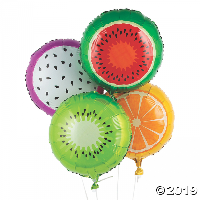 Tutti Frutti Mylar Balloons (1 Set(s)) Tutti Frutti Mylar Balloons (1 Set(s))