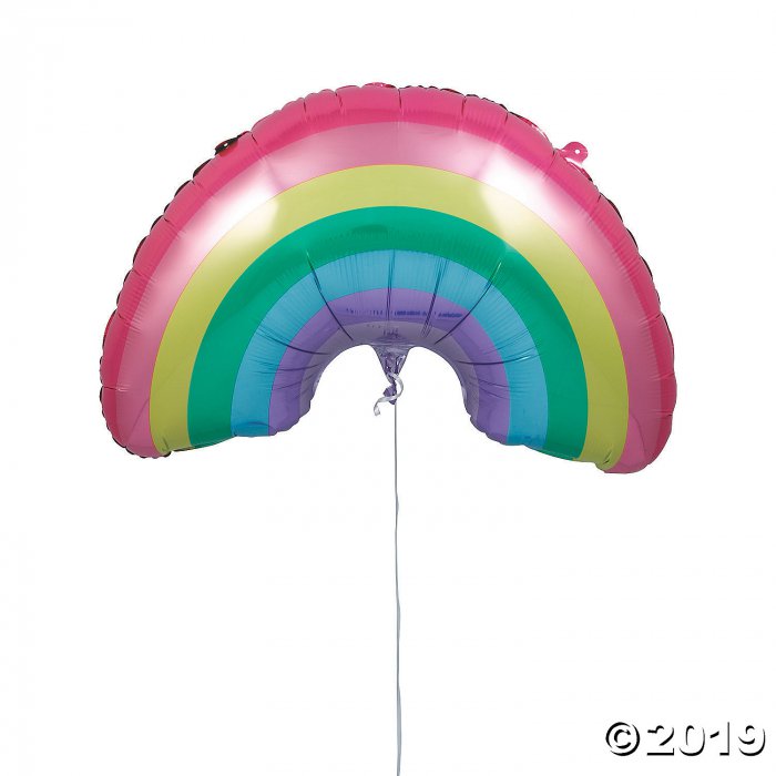 Giant Rainbow Sparkle Unicorn Mylar Balloon (1 Piece(s))