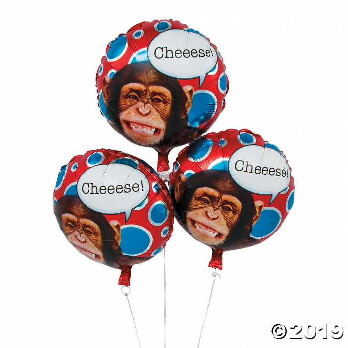 Monkey Mylar Balloon (1 Set(s))