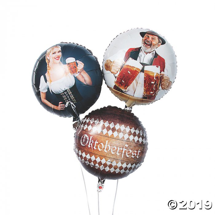 Oktoberfest Mylar Balloons (1 Set(s))