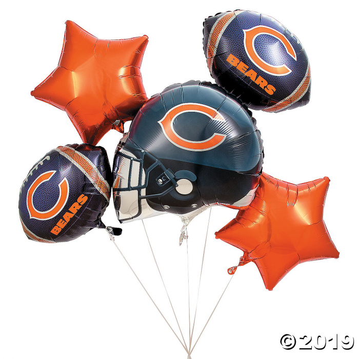 CHICAGO BEARS FOOTBALL Birthday Party Mylar Balloon Decorations Supplies  Fan NFL