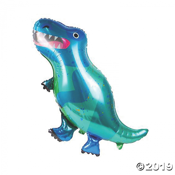 Party Dinosaur T-Rex Mylar Balloon (1 Piece(s)) Party Dinosaur T-Rex Mylar Balloon (1 Piece(s))