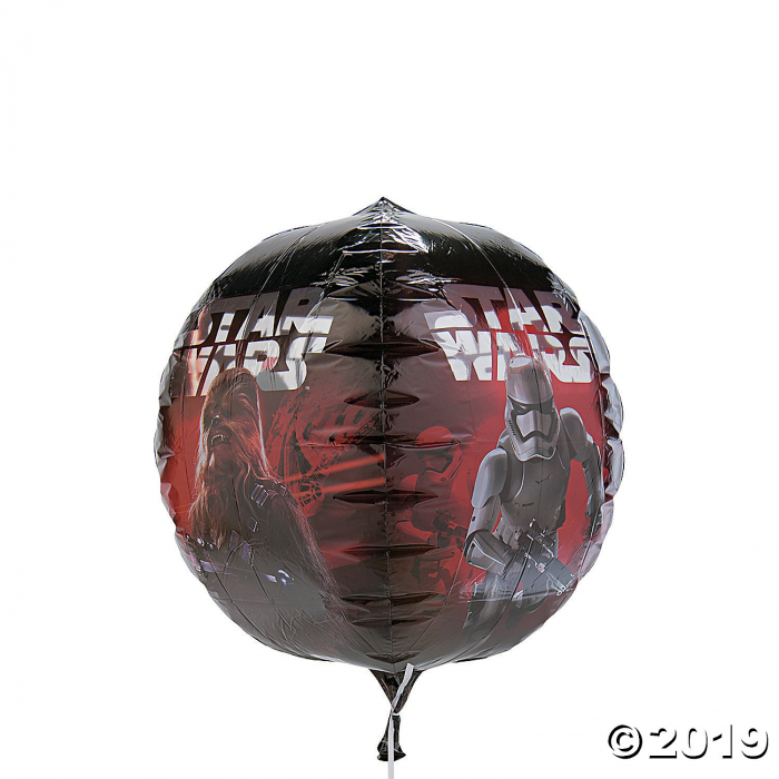 Star Wars The Force Awakens Orbz Folienballon – Rund, Mit Helium Fliegend, Ca. 40 Cm Durchmesser