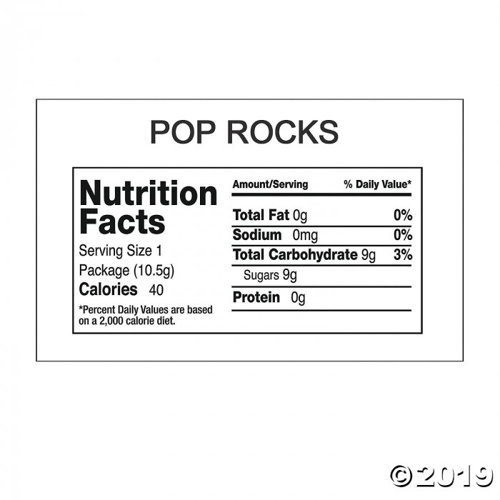 Pop Rocks® Hard Candy (Per Dozen)