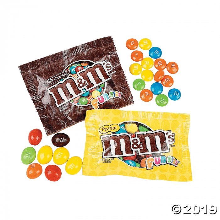 M&M's® Fun Size Milk Chocolate & Peanut Candy Mix (48 Piece(s))