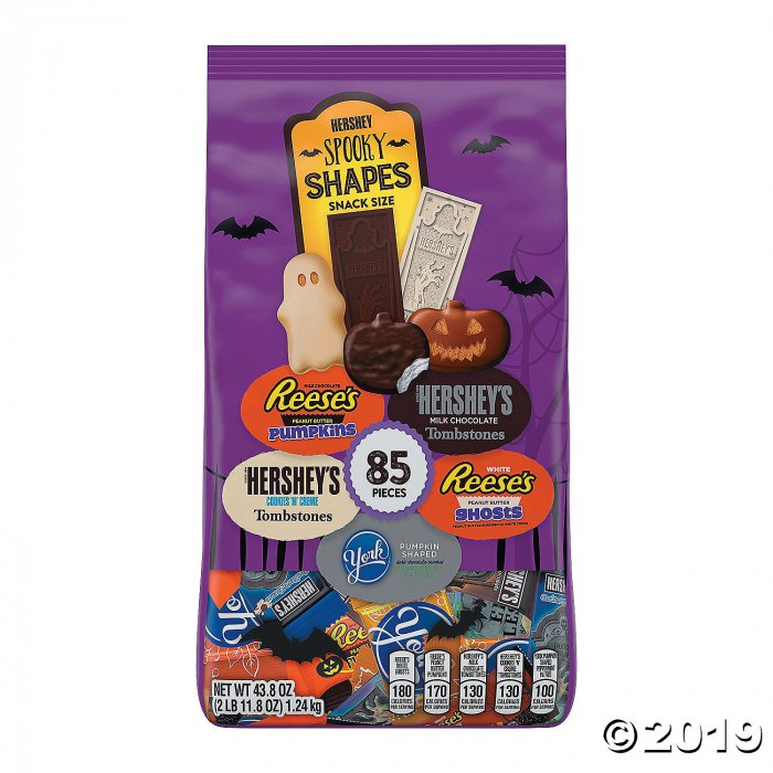 Hershey® Halloween-Shaped Chocolate Candy Assortment (75 Piece(s))