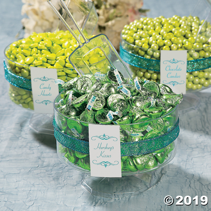 Hershey's® Kisses® 400 Pc. Light Green Chocolate Candy (400 Piece(s))