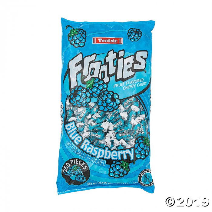 Blue Raspberry Mini Tootsie Roll® Frooties® Chewy Fruit Candy (360 Piece(s))