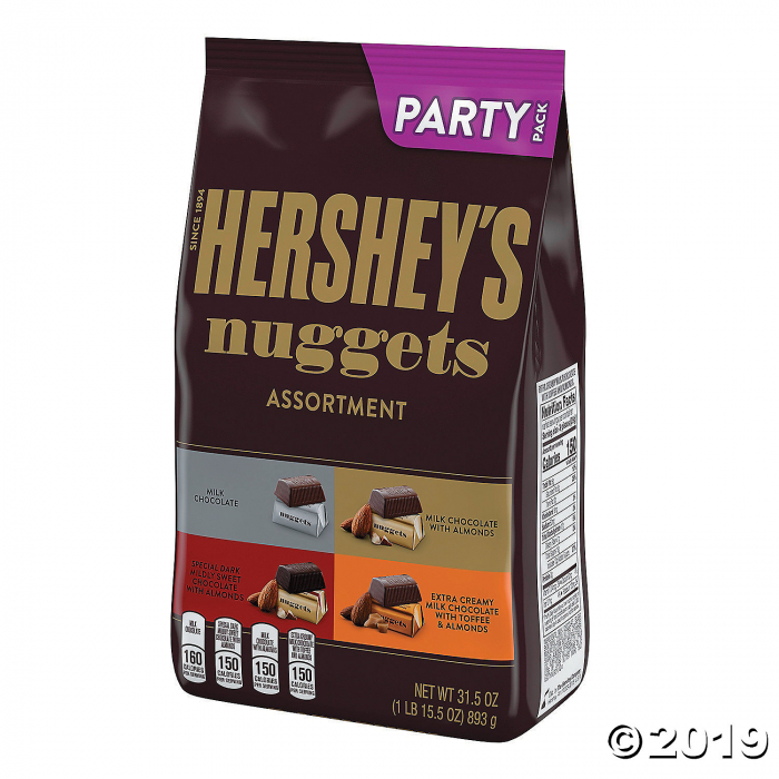 Hershey's® Chocolate Nuggets Assortment (100 Piece(s)) | GlowUniverse.com