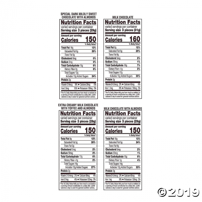 Hershey's® Chocolate Nuggets Assortment (100 Piece(s))