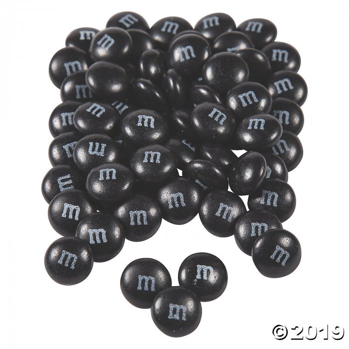 Bulk Black M&Ms® Chocolate Candies (1000 Piece(s))